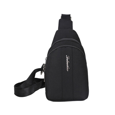 

Tailored Chest Bag Men & Women Solid Color Retre Outdoor Travel Shoulder Messenger Bag