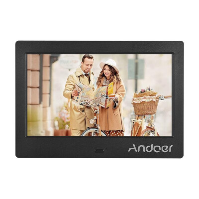 

Andoer 7 Inch IPS HD Screen 1024600 Digital Photo Frame Digital Album Support Music Video Playing Clock Alarm Calender Functions