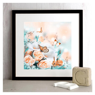 

Toponeto Embroidery Paintings Rhinestone Pasted DIY Diamond Painting Cross Stitch