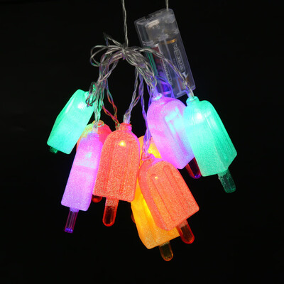 

〖Follure〗Ice Lolly Popsicle String Lights 10 Battery Powered LED Party Lighting Summer