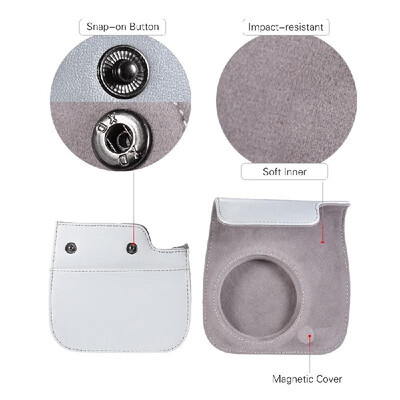 

Andoer 14 in 1 Instant Camera Accessories Bundle Kit for Fujifilm Instax Mini 988 include CaseStrapStickerSelfie Lens5 Filt