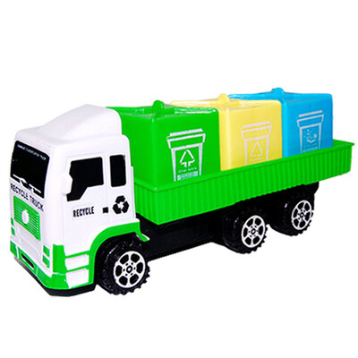 

〖Follure〗Sanitation Car Toys Truck Imaginative Play Toy for Improving Fine Toys for Kids