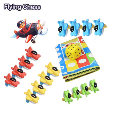

YIWULA3D Mini Plane Flying Chess And Mats Family Game Intelligence Toy Party Fun