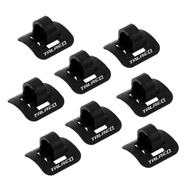 

8Sets Bike Bicycle Brake Cable Ties Guide Seat Frame Tubing Fixing Clamp Buckle