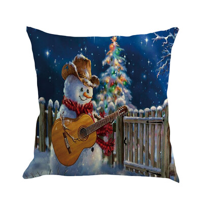 

Tailored Christmas Pillow Cover Pillowcases Decorative Sofa Cushion Cover 45x45cm
