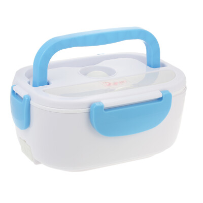 

Stylish Electric Lunch Box Portable Electric Heating Food Container with Spoon Food Warmer Electric Lunch Box Heating