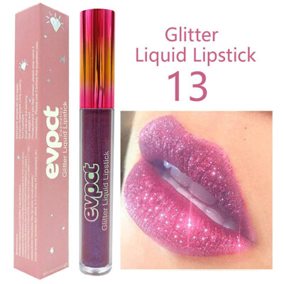 

Shimmers Metallic Pearl Lip Gloss Long Lasting Waterproof Glitter Makeup Lipstick