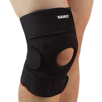 

Adjustable Unisex Cap Stabilizer Sports Outdoor Sports Black Knee Patella Support Brace Sleeve Wrap Knee Protectors