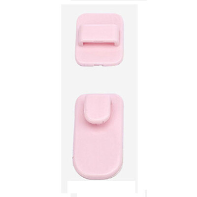 

JPGIF Plastic Hooks 2 pair 4Pcs Sticky Set TV Air Conditioner Remote Control Hanger