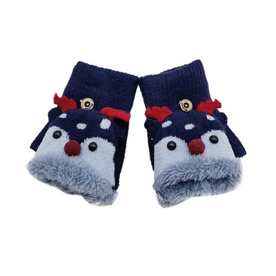 

Baby Gloves Winter Knit Wool Newborn Mittens Velvet Thick Childrens Kids Keep Finger Warm