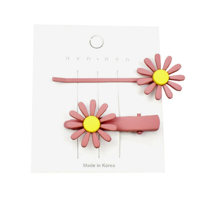 

Children Girls Cute Flower Shape With Pearl Design Princess Hair Clips Hair Accessories Cute Kids Barrette Hairpins