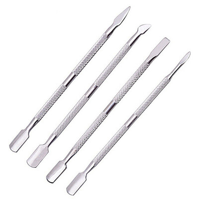 

4PCSLot Stainless Steel Double Sided Finger Dead Skin Push Nail Care Tool