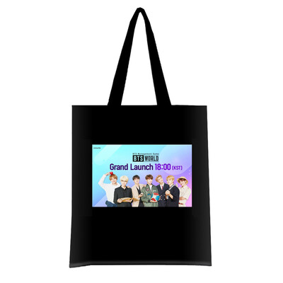 

CAR-TOBBY BTS Kpop Love Yourself Canvas Shoulder School Womens Fashion Handbag Bag Gift