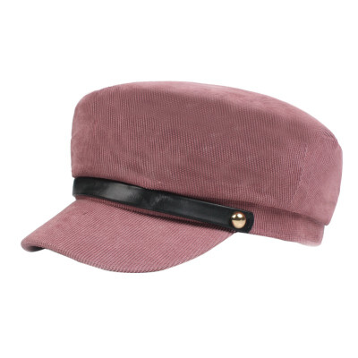 

Sport Hats Women British Casual Style Cotton Sunshade Adjustable Octagonal Cap For Lovers