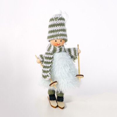 

Tailored Ski Doll Cute Christmas Tree Ornaments Holiday Decoration