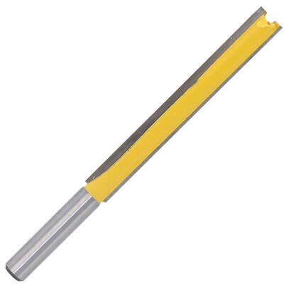 

Wx2"H 2 Flute 38" Shank Long Straight Router Bit Woodworking Cutter Trimming Blade for Power Tool