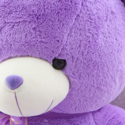 

Lavender Soft Plush Toy Bear Doll Purple Gifts Cartoon Animal PP Cotton Birthday Holiday Presents