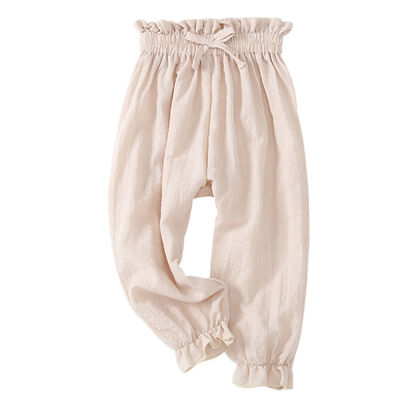 

baby boy girl clothes cotton pants Baby girl pants mosquito pants bloomers childrens cool pants casual cotton