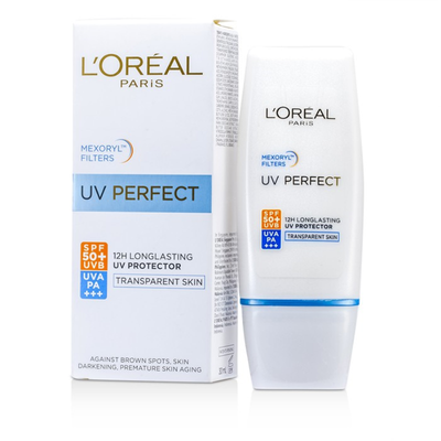 

LOREAL - Dermo-Expertise UV Perfect Long Lasting UVAUVB Protector SPF50 PA - Transparent Skin 30ml1oz