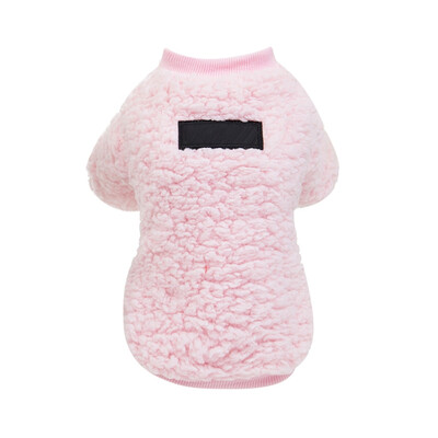 

Pet Solid Warm Clothes Autumn And Winter 2-legged Costume Coat Dog Outfit Tops