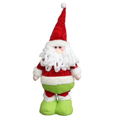 

1PC Stretchable Santa Christmas Tree Hanging Decoration Claus Snowman Reindeer Doll Xmas Ornaments Pendant Gift 33cm45cm
