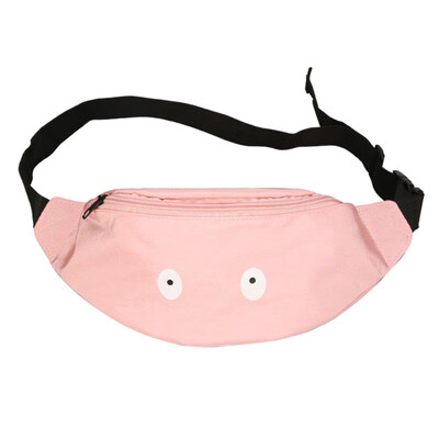 

Women Funny Eyes Pattern Crossbody Shoulder Pouch Chest Bag Fanny Waist Pack