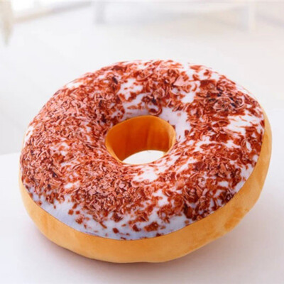 

Donut Plush Decorative Throw Pillow Stuffed Cushion Soft Toy Valentines Day Gift Seat Cushion for Home Office