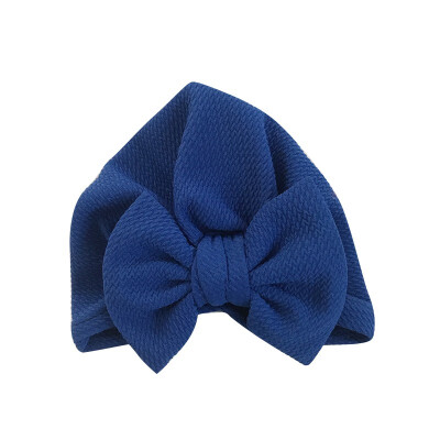 

Baby Boy Girl Big Bow Headwrap Baby Headband Cute Newborn Toddler Bowknot Cotton Beanie Hat Cap