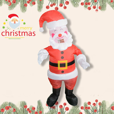 

YIWULAParty Uniforms Inflatable Carnival Funny Costumes Santa Claus Snowman Cosplay