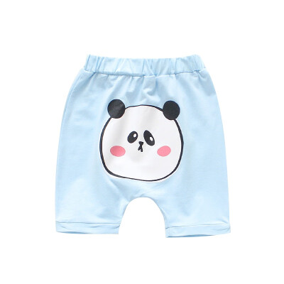 

Summer Baby Shorts Baby Boys Clothes for Girls Cartoon Print Short Kids Knee Length Casual Shorts