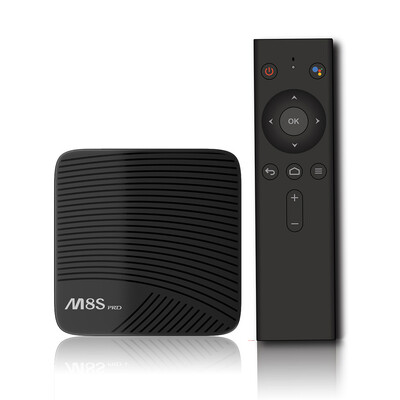 

MECOOL M8S PRO ATV Smart Android TV 71 TV Box w 24G Voice IR Remote Control Amlogic S912 Octa Core 64Bit 2GB DDR4 16GB EMMC Dua
