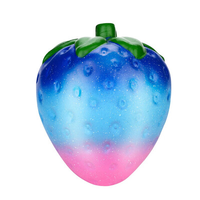 

Gobestart Jumbo Galaxy Strawberry Scented Squishy Charm Slow Rising Stress Reliever Toy