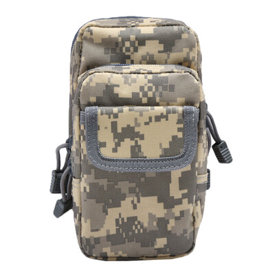

20x10x8cm Tactical Bag Molle Waist Pack Ripstop Utility Belt Waist Bag Travel Army Stuff Pouch For Hiking Running Outdoor Sports