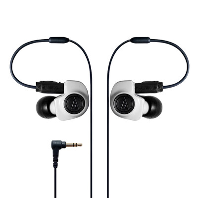 

Iron Triangle audio-technica ATH-IM50 WH Double Moving In-Ear Earphones White