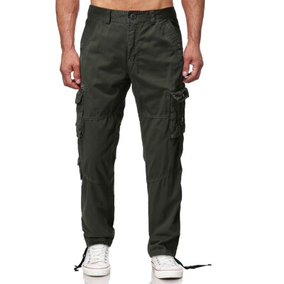 

Gobestart Fashion Mens Casual Solid Loose Patchwork Color Sweatpant Trousers Jogger Pant