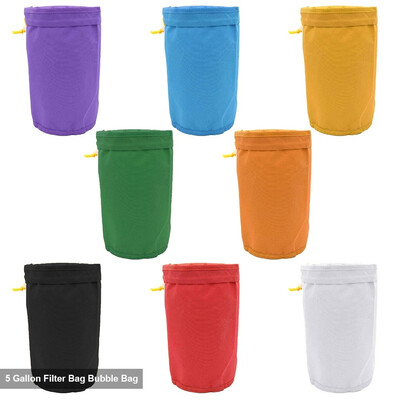 

5-Gallon 8 Bags Bubble Hash Bag Herbal Ice Bags Mesh Essense Extractor Kit