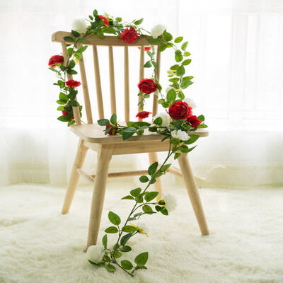 

Artificial Simulation Rose Western Peony Buds Core Vine Rose Wedding Home Garden Decor Soft Vine Ivy Garland Silk Fake Flower