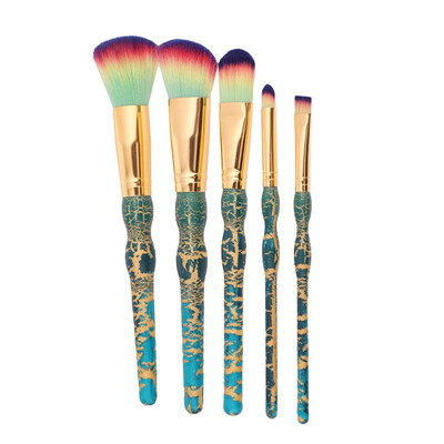 

5pcs Cosmetic Makeup Brushes Set Blush Lip Brow Eyeshadow Synthetic Hair Brush
