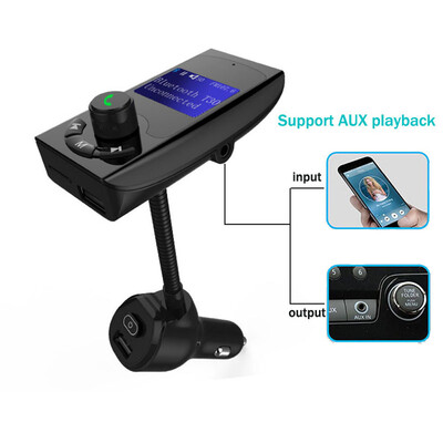 

〖Follure〗FM Transmitter Bluetooth 42 Car MP3 Player With Dual USB Port Aux Input TF Card
