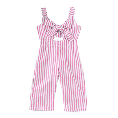 

Summer Newborn Kids Baby Girls Floral Strap Rompers Jumpsuits Children One-Pieces Sling Overalls Pants Casual Outfits 1-6Y