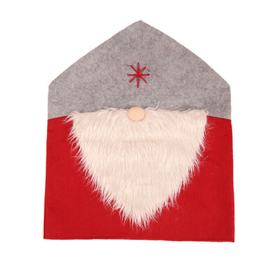 

Christmas Chair Cover Dinner Dining Table Decoration Supplies Home Restaurant