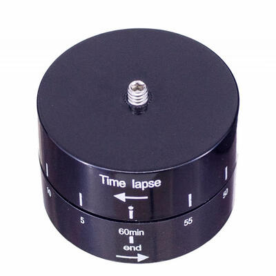 

60min Panning Rotating Time Lapse Stabilizer Tripod Adapter 14&quot for Gopro