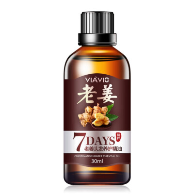 

7 Days Hair Essential Oil Hair Care Oil Ginger Essence Hairs Mask Essential Oil Dry Damaged Hairs Nutrition