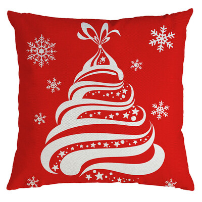 

Tailored Christmas Pillow Cover Pillowcases Decorative Sofa Cushion Cover 45x45cm