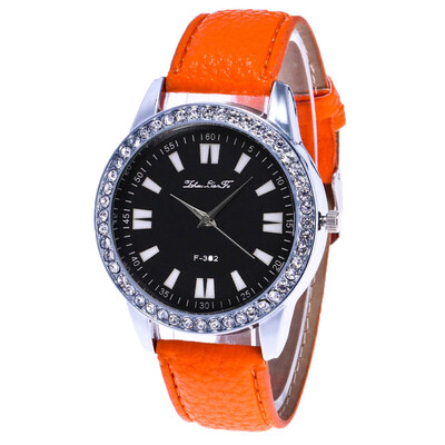 

〖Follure〗Zhou Lianfa Fashion Watch Mens Leather Strap Ladies Fashion Wild Quartz Watch