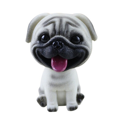 

Nodding Dog Funny Shaking Head Toys Cute Puppy Dolls Swing Car Ornaments Home Auto Interior Decorations Car Dashboard Toys