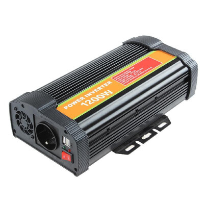 

1200W Modified Sine Wave Inverter High Frequency Power Watt Power Inverter DC 12V to AC 110V-120V 220V-240V Converter Car Power Ch