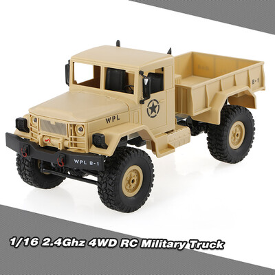 

HENG LONG 3853A 116 Off-Road RC Military Truck 4WD Rock Crawler Car Gift for Kids RTR