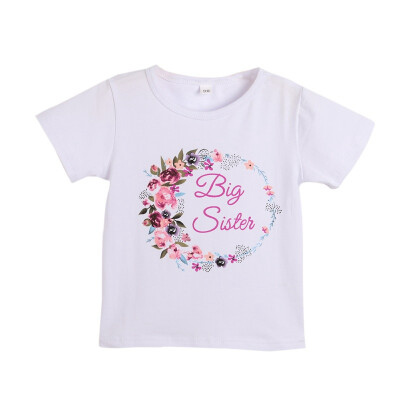 

Summer Baby Girl Clothes Sets Jumpsuit T-Shirt Short Sleeve Letter Printing Rompers Kids Bodysuits