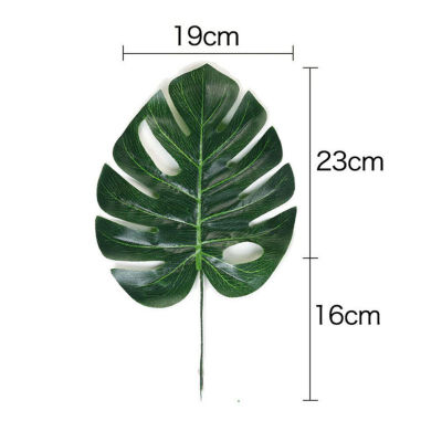 

New 20PCS Small Turtle Back Leaf Nordic Simulation Plant Flower Arrangement Accessories Decoration Green Plant Wall Forest Wedding